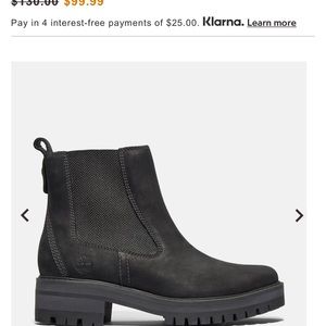 Timberland courmayeur chelsea boot size 8